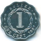 Белиз, 1 цент 2007 год (UNC)
