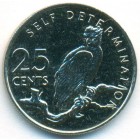 Гайана, 25 центов 1979 год (UNC)