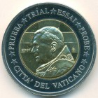 Ватикан, 2 евро 2007 год (UNC) ПРОБА