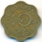 Цейлон, 10 центов 1951 год