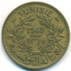 Тунис, 1 франк 1945 год