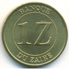 Заир, 1 заир 1987 год (UNC)