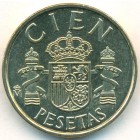 Испания, 100 песет 1983 год (UNC)