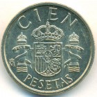 Испания, 100 песет 1988 год (UNC)