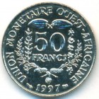Западно-Африканские Штаты, 50 франков 1997 год (UNC)