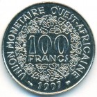 Западно-Африканские Штаты, 100 франков 1997 год (UNC)