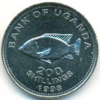 Уганда, 200 шиллингов 1998 год (UNC)