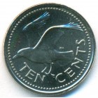 Барбадос, 10 центов 2012 год (UNC)