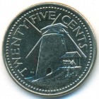 Барбадос, 25 центов 2003 год (UNC)