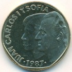 Испания, 500 песет 1987 год (UNC)
