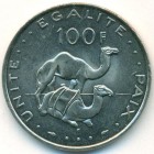 Джибути, 100 франков 1991 год (AU)
