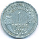 Франция, 1 франк 1957 год В