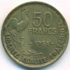 Франция, 50 франков 1951 год