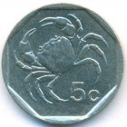 Мальта, 5 центов 1995 год (AU)