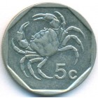 Мальта, 5 центов 1995 год