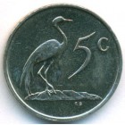 ЮАР, 5 центов 1986 год (UNC)