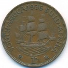 Южная Африка, 1 пенни 1936 год