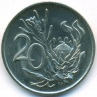 ЮАР, 20 центов 1978 год (UNC)