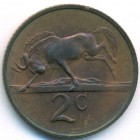 ЮАР, 2 цента 1970 год (UNC)