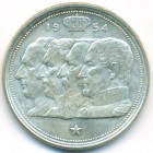 Бельгия, 100 франков 1954 год (UNC)