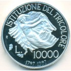 Италия, 10 000 лир 1997 год (PROOF)