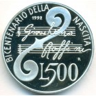 Италия, 500 лир 1992 год (PROOF)