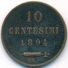Сан-Марино, 10 чентезимо 1894 год