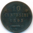 Сан-Марино, 10 чентезимо 1893 год