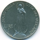 Ватикан, 1 лира 1933-1934 годы