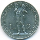 Ватикан, 2 лиры 1936 год