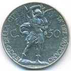 Ватикан, 50 чентезимо 1935 год