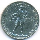 Ватикан, 50 чентезимо 1937 год (AU)