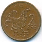 Норвегия, 2 эре 1972 год (UNC)