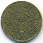 Тунис, 1 франк 1941 год