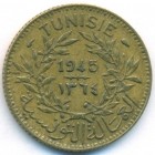 Тунис, 1 франк 1945 год