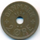 Дания, 2 эре 1928 год