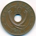 Британская Восточная Африка, 10 центов 1941 год I