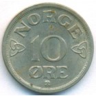 Норвегия, 10 эре 1952 год