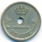 Норвегия, 25 эре 1949 год