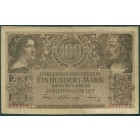Германская оккупация Литвы (Ковно), 100 марок 1918 год