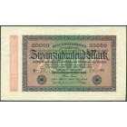 Веймарская республика, 20 000 марок 1923 год