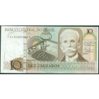 Бразилия, 10 крузадо 1986-1987 годы (UNC)