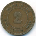 Маврикий, 2 цента 1920 год