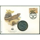 Острова Тёркс и Кайкос, 1 крона 1986 год (UNC)