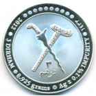 Бруней, 3 дирхама 2012 год (PROOF)