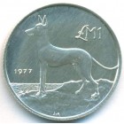 Мальта, 1 фунт 1977 год (UNC)