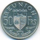 Реюньон, 50 франков 1969 год
