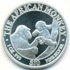 Сомали, 10 долларов 1999 год (PROOF)