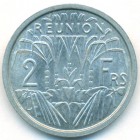 Реюньон, 2 франка 1969 год (UNC)