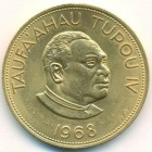 Тонга, 1 паанга 1968 год (UNC)
